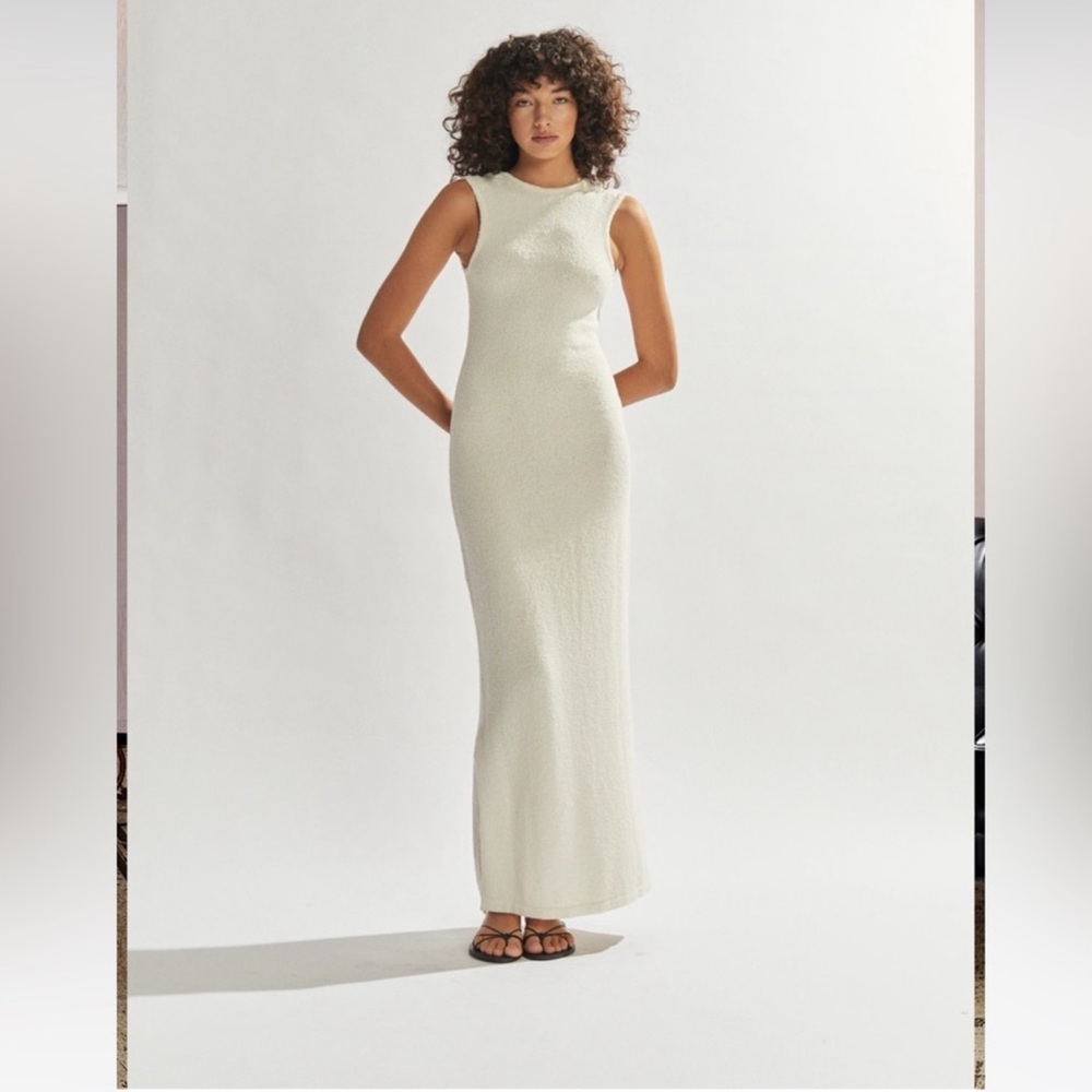 One Mile Flynn maxi dress- Cream